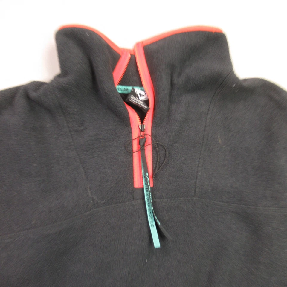 Suéter REI Mujer XL Manga Larga Pullover 1/4 Cremallera Bolsillos Ligeros Foto 2 de 4