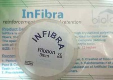 Dental Glass Fiber Splint 3mm Impregnated Light Cure Bioloren In Fibra Fiber