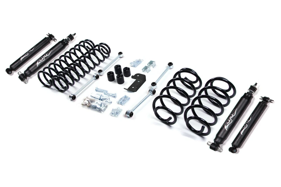 Zone Offroad J3N 3" Lift Kit w/ Nitro Shocks for 2003-2006 Jeep Wrangler TJ & LJ Foto 3 de 4