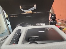 Portable LED Video Projector Black NEW DB Power T22 FREE Same Day Shipping