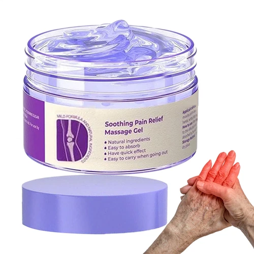 Kresin Joint Pain Gel Purple Gel, Kresin Soothing Pain Massage Gel, 100g - Picture 8 of 12