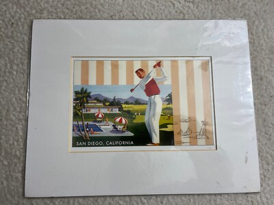 Found Image Press Art Print San Diego California 11x14