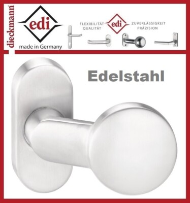 EDI Profiltürknopf 2033/1610 Material VA Inox Edelstahl EST fest/drehbar 8mm