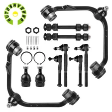 RWD for 1997-2003 Ford F-150 10pcs Control Arm Tie Rod Sway Bar Suspension Kit