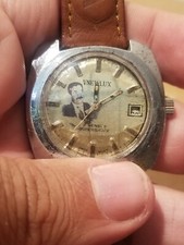 1980'S SADDAM HUSSIEN PRESIDENT WATCH SPECIAL MEMORIAL RARE Vialux