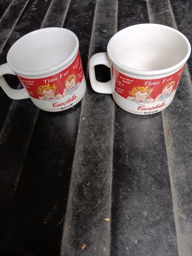 Campbell's Kids Time Campbell's Soup Mug Cup 1998 Houston Harvest Collectible - Picture 4 of 4