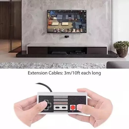 Classic Edition Console Video Game Wired Controller Remote For Nintendo NES Mini - Picture 11 of 11