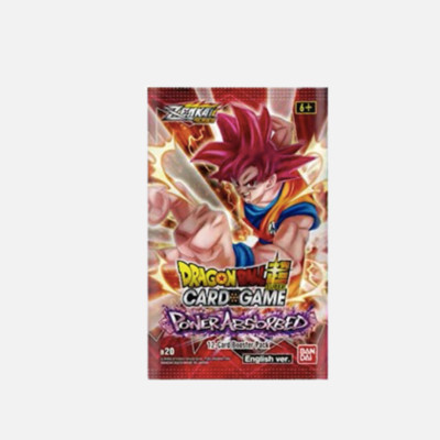 DragonBall Super Card Game   Power Absorbed Booster Pack B20 03   Zenkai Karten