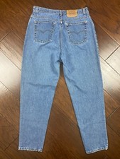 VINTAGE Levi's Women's 16551-0807 Medium Wash Mom Jeans USA Made RARE Size 16