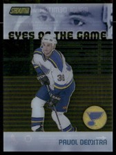 Pavol Demitra 1999-00 Stadium Club Eyes of the Game #EG9 St. Louis Blues