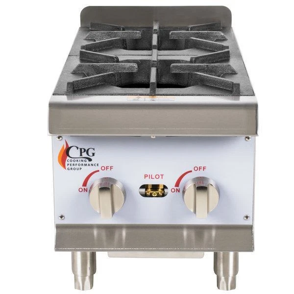 2 burner gas countertop range deals