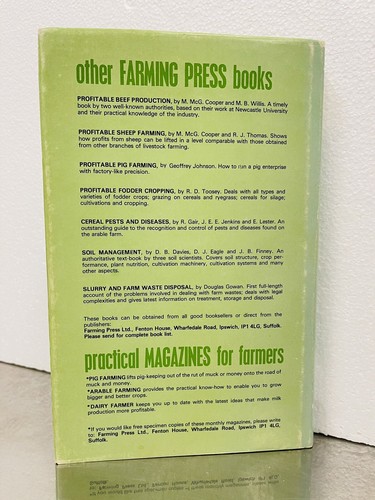 Forage Conservation & Feeding by Raymond, Shepperson and Waltham 1975 HC DJ NICE - Picture 3 of 6