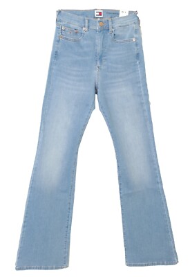 Tommy Jeans Jeans Flare High Waist Damen hellblau Sylvia High Rise DW17600