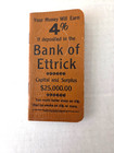 Vintage 1910 Bank Of Ettrick, WI Promotional Memo Book With Postal Rates — photo 1