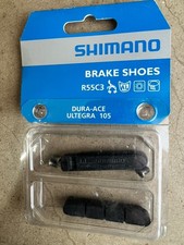 Shimano Brake Shoes R55C3 for Dura-Ace Ultegra 105 Brake pad inserts Pack of 2