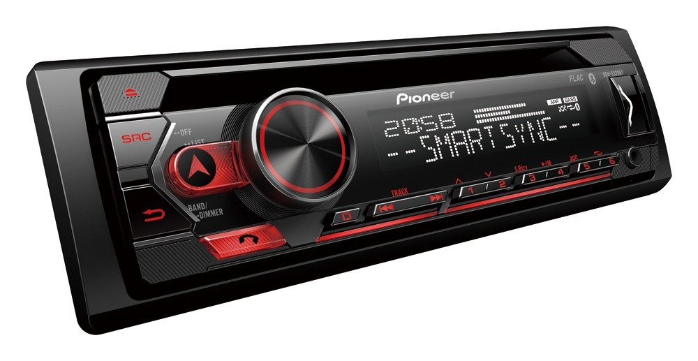 Pioneer DEH-S320BT radio, CD MP3 USB Auxiliary Bluetooth headunit, plays Android