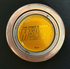 Jdm Rare Msport The Street Weapons Horn Button Faded Gold Patina Vintage 90s