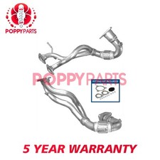 Fits Audi TT A3 Seat Leon 1.8 Exhaust Pipe + Fitting Kit Front Poppy 8L9253091C
