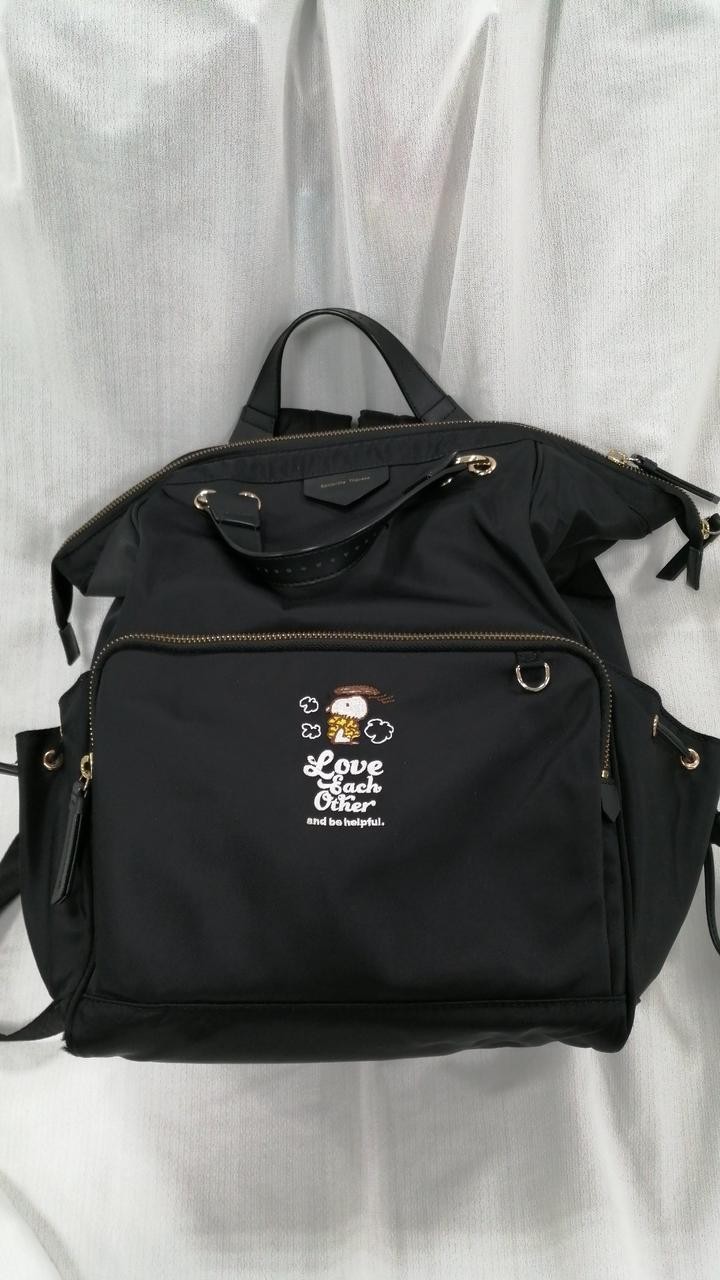 Nylon Backpack Model Snoopy Collection SAMANTHA T… - image 1