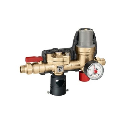 CALEFFI Kompakte automatische Füllarmatur 1/2'' mit Systemtrenner Typ BA 574010