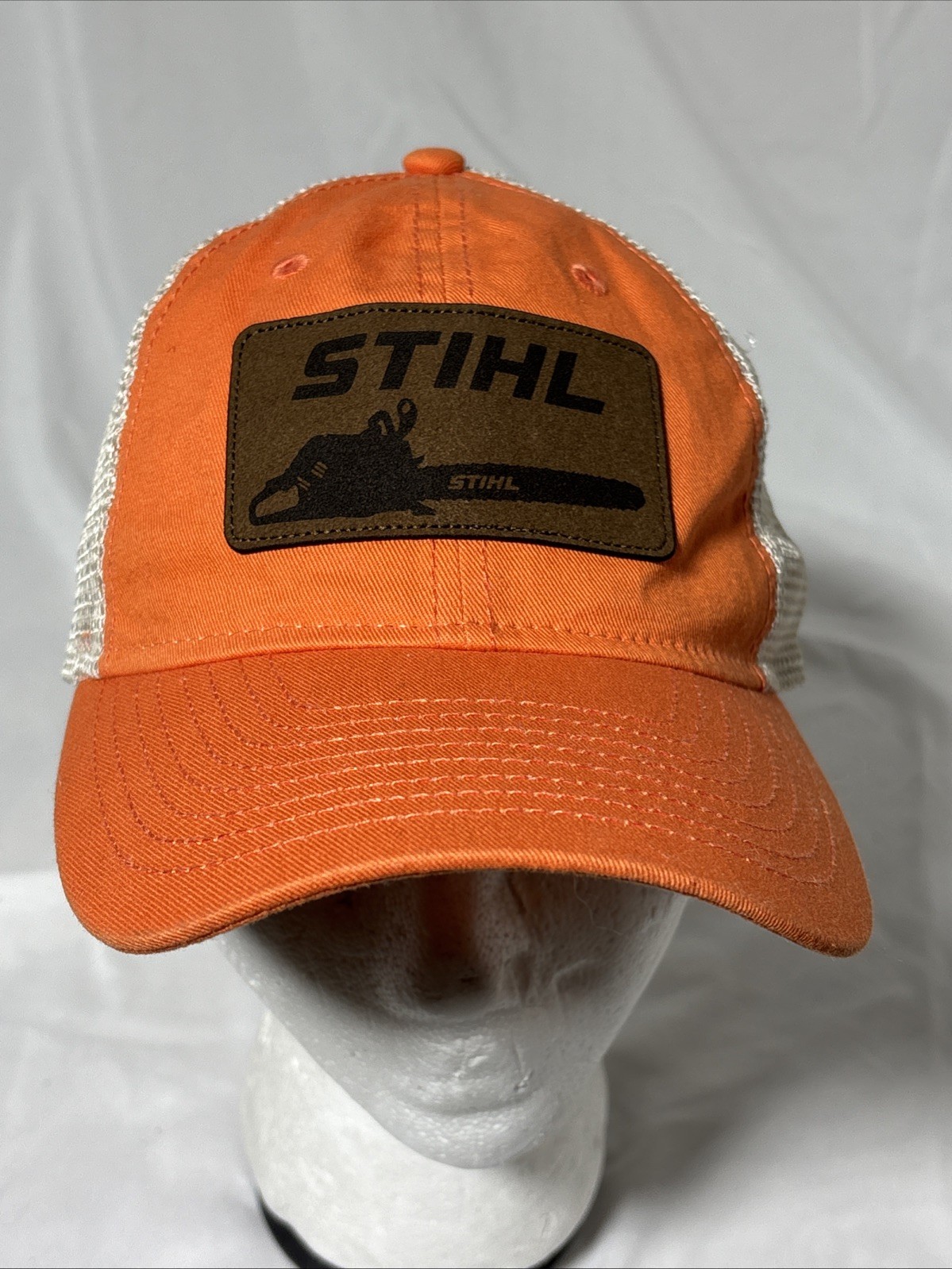 STIHL Chainsaw Patch Adjustable Hat Mesh Trucker … - image 1