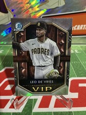 2025 Bowman - Vips Very Important Prospects Leo De Vries #VIP-14 (RC)