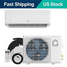Inverter 12000BTU 22SEER2 Mini Split Air Conditioner Heat Pump 110V WiFi Device