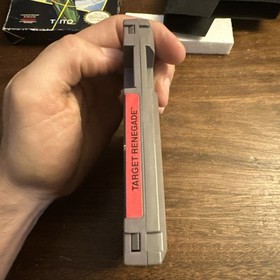 Target Renegade (Nintendo NES) W Original Receipt & Reg - Tested - Authentic