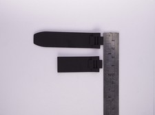 Authentic Cartier Rubber Strap 18mm