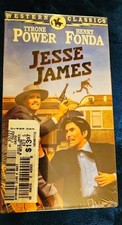 Jesse James (VHS, 1995) NEW, SEALED, Tyrone Power, Henry Fonda