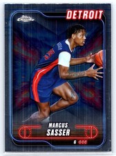 Marcus Sasser Base Topps Chrome 49 NM