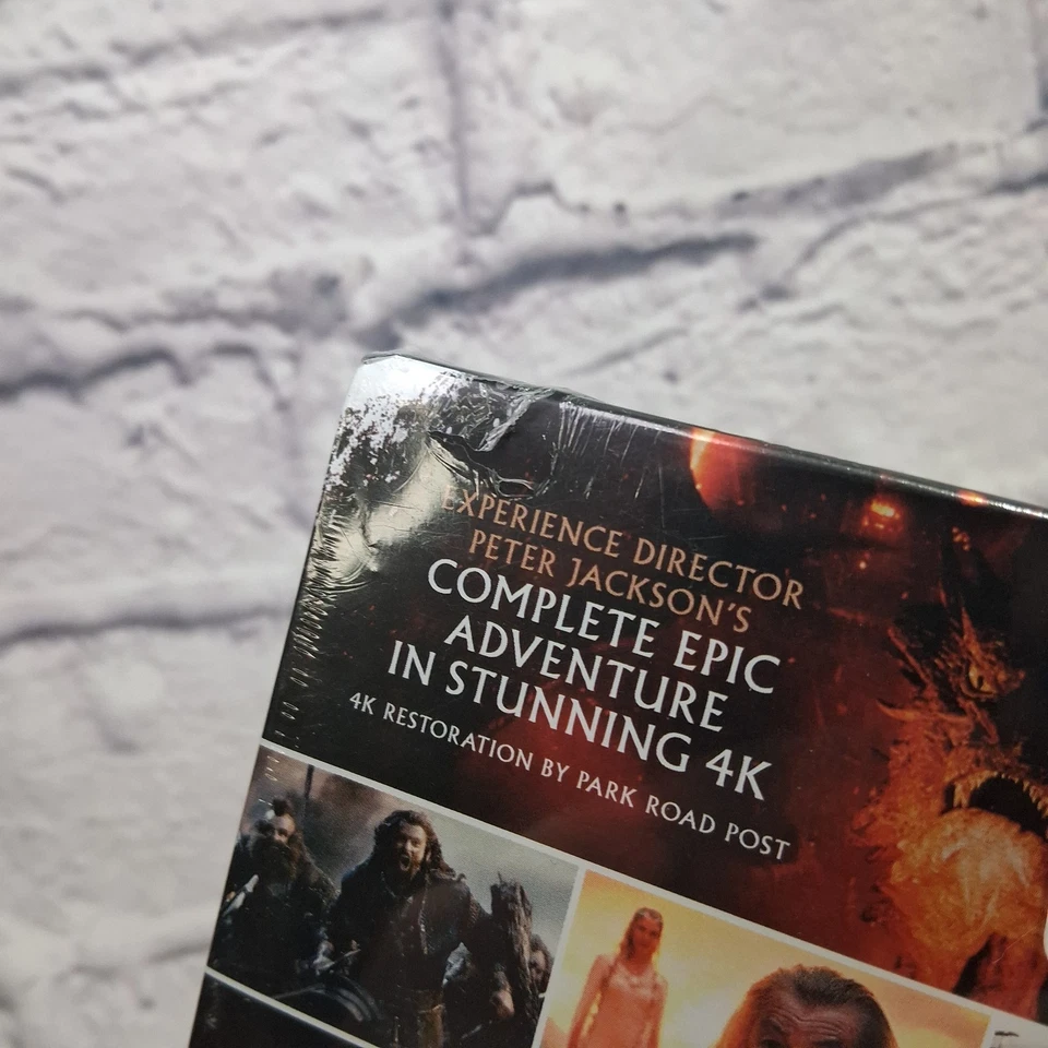 The Hobbit: The Motion Picture Trilogy Extended 4k Ultra HD New Sealed - Image 3 of 4
