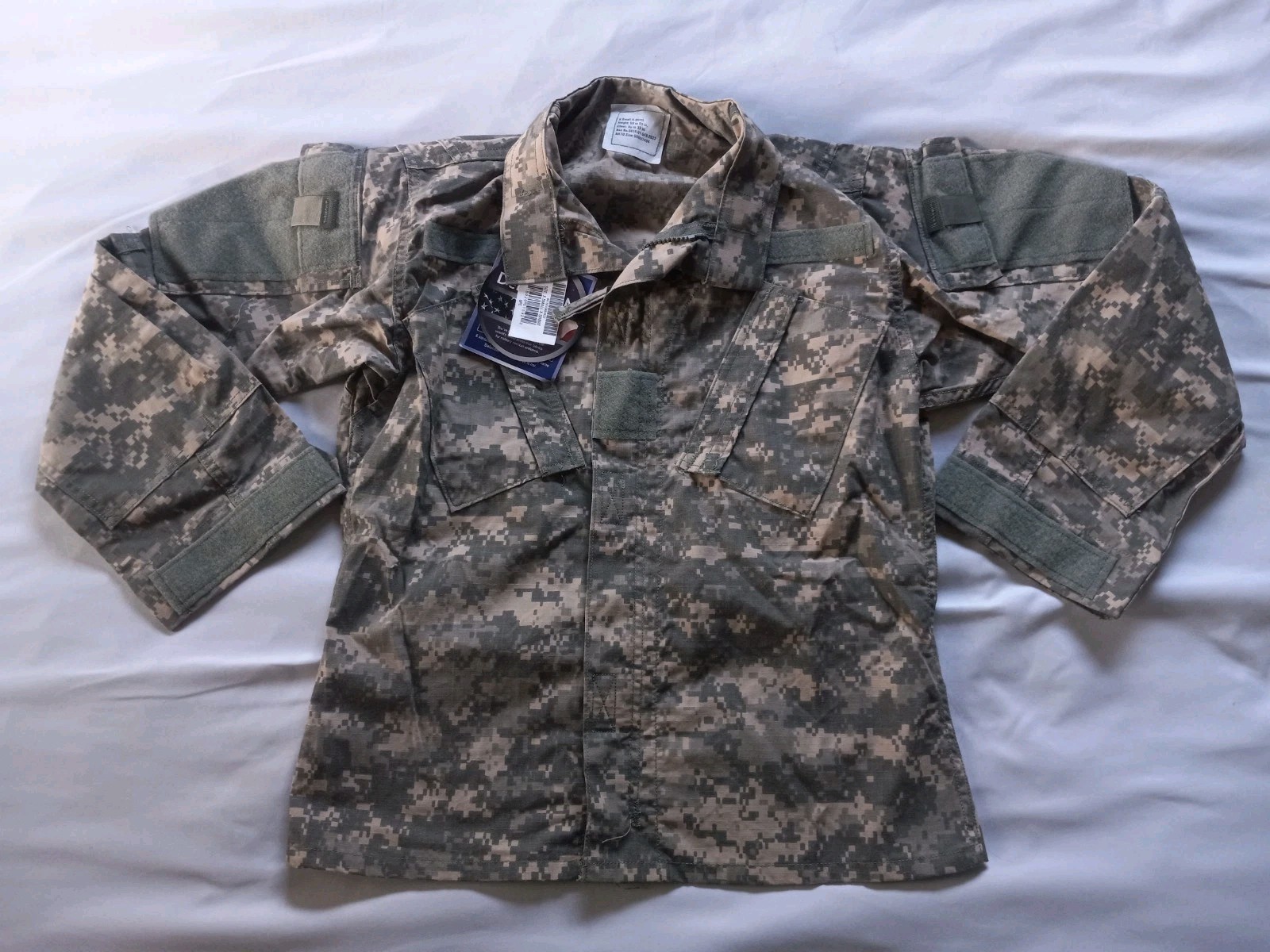 US Army ACU Defender M Flame Resistant Combat Coat Digital UCP ACU - XS  X Short
