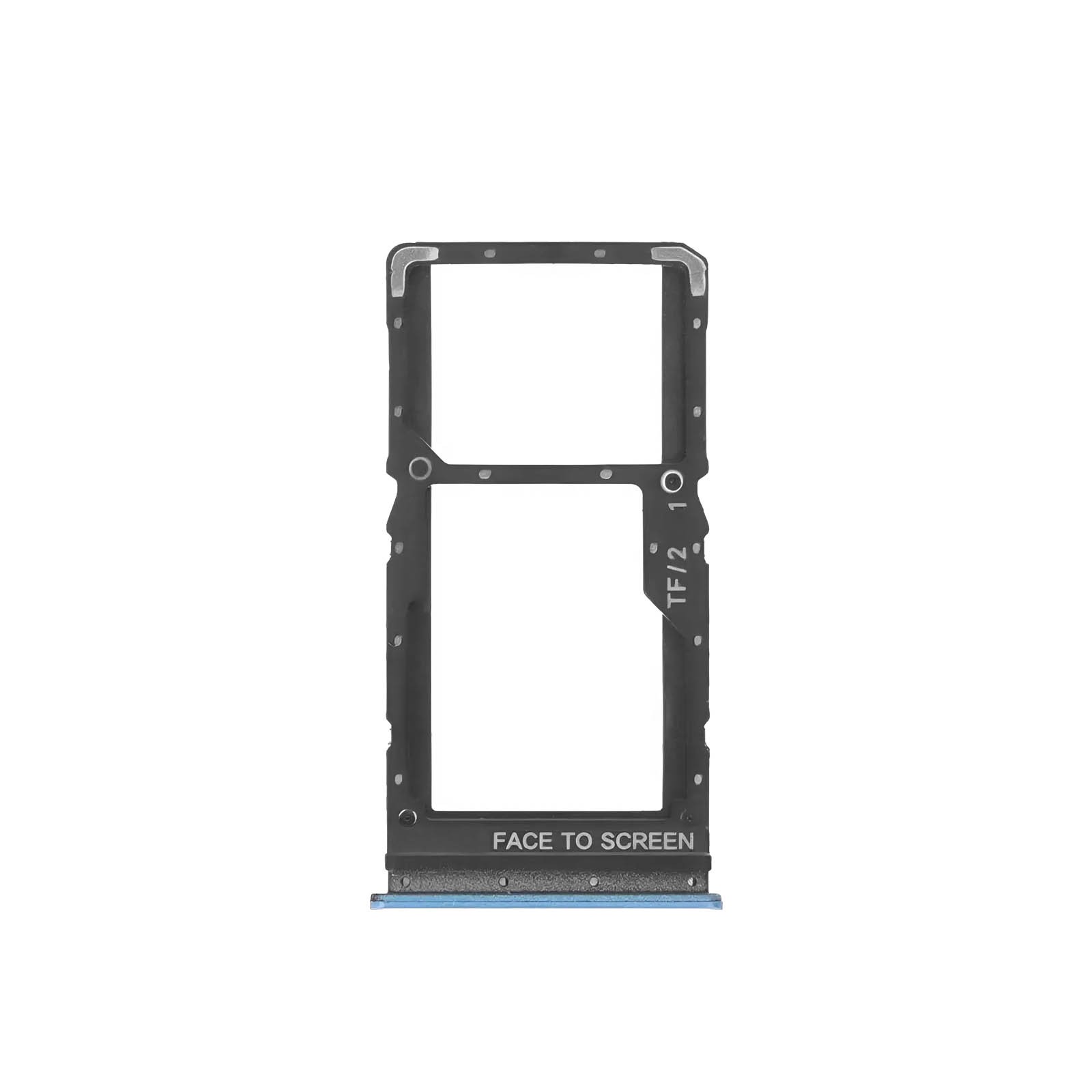 Tiroir carte SIM Xiaomi Redmi Note 11S 5G Clappio de remplacement - Bleu
