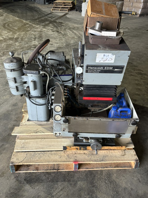 Hansvedt SM-150B Die Sinker EDM 30 AMP #D03526 Single phase Machine USED