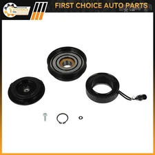 AC A/C Compressor Clutch Kit Pulley Coil For 01-06 Hyundai Santa Fe CO 10957C