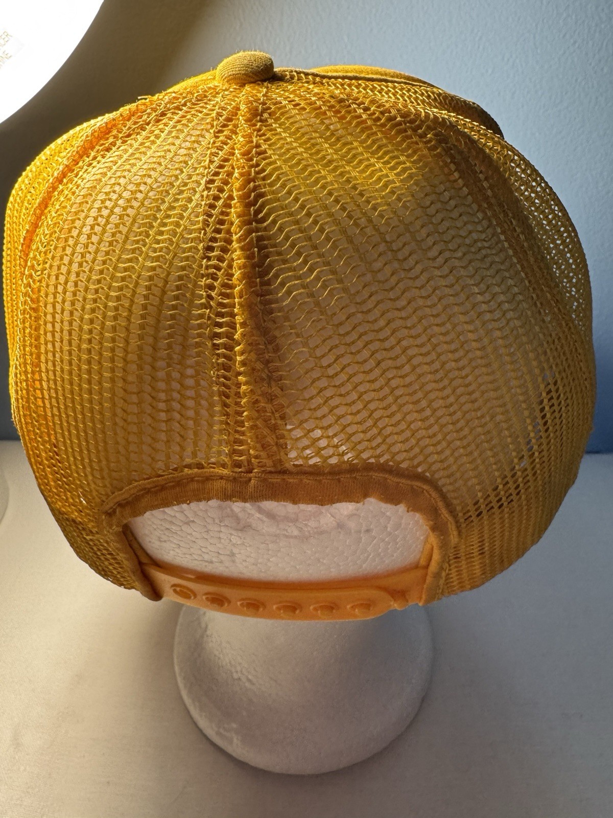 John Deere Patch  Snap/Meshback Hat Cap Yellow Lo… - image 4