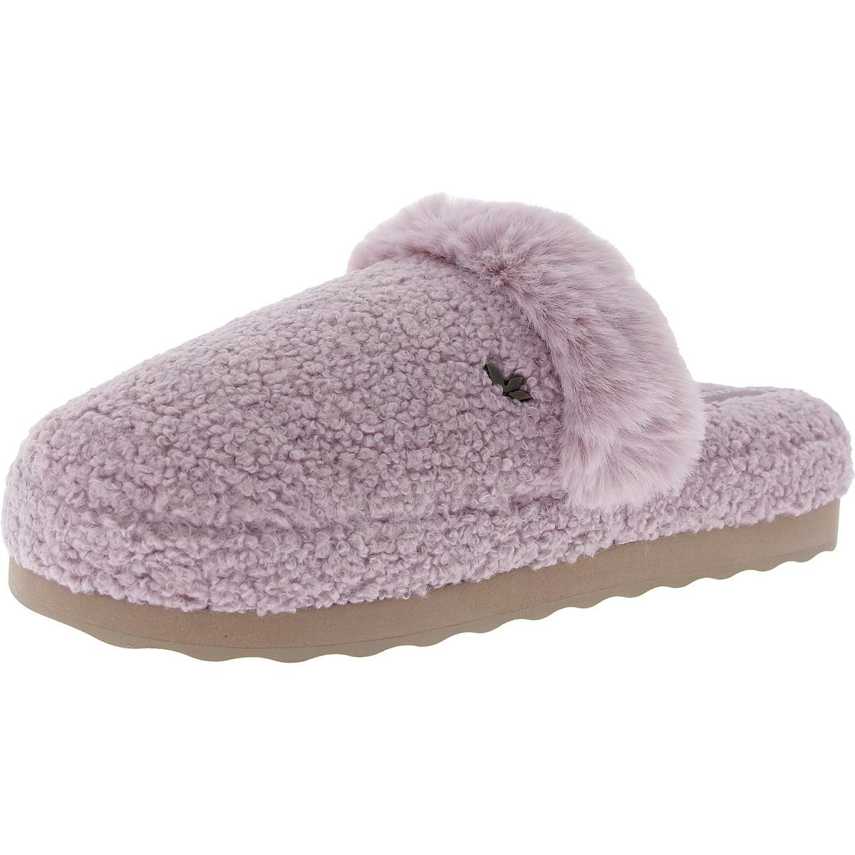 Женские мюли Koolaburra персиково-фиолетового цвета с искусственным мехом, 10 средних размеров (B, M), BHFO 9257