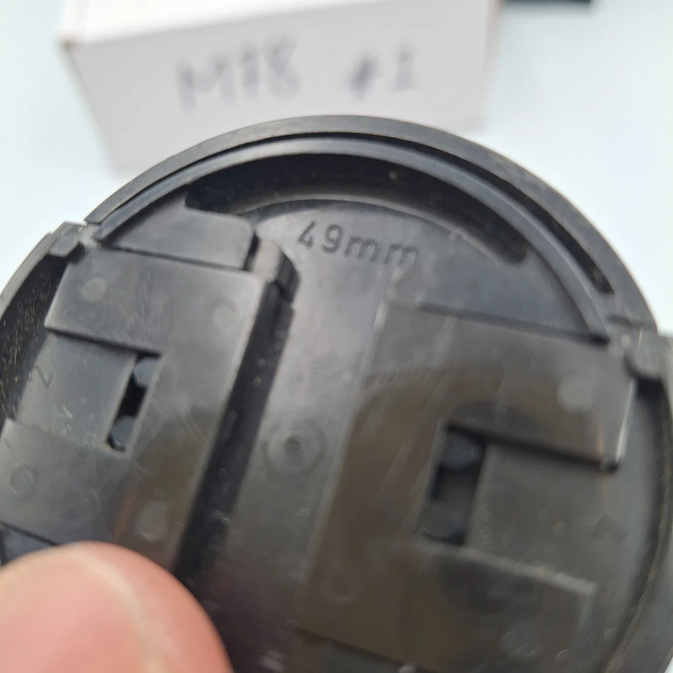 Genuine Vintage PENTAX 49mm front lens cap. Retro / Stylish. (refB) - Image 4 of 4