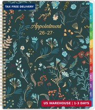 Appointment Book 2026-2027 - Daily Hourly Planner 2026-2027, July 2026 - June 20