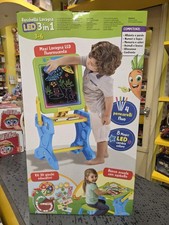 Carotina Banchetto Led Trasformabile in Lavagna 3 in 1, Lisciani Giochi