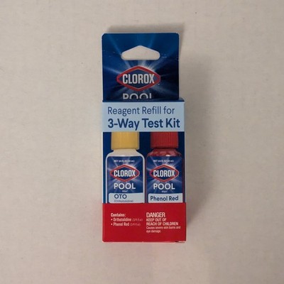 Clorox Pool Reagent Refill for 3-Way Test Kit Brand New SEALED