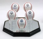 Yankees CORE 4 Signed Baseballs Jeter Rivera Posada Pettitte Williams Retirement