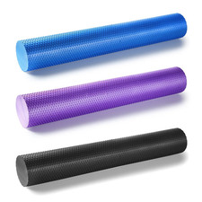 Pilates Yoga Foam Roller 90CM EVA Physio Yoga Fitness GYM Exercise Training