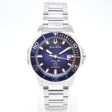 Montre Homme BULOVA 98B466 Marine Star Automatic Cadran Bleu [État A+]