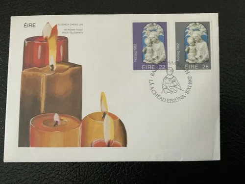 Ireland 1982 #535-536 Christmas - FDC