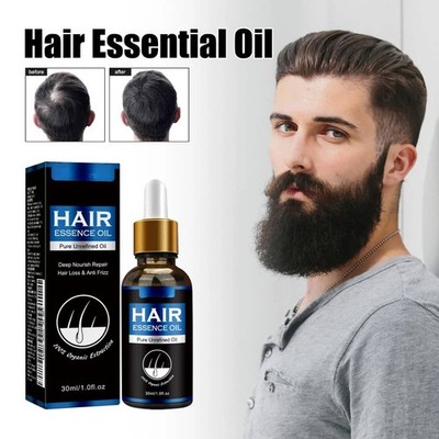 Natural Anti Loss Hair Treatment Fast Hair Growth Essence Serum Oil for Men