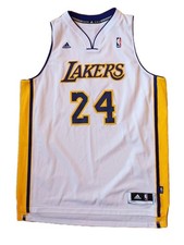 Adidas Kobe Bryant LA Lakers Swingman Jersey Trikot NBA #24 weiß white XXL