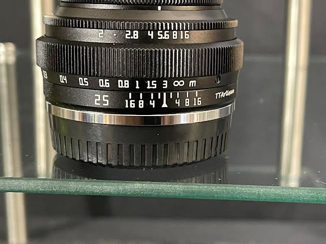TTArtisan 25mm F2 APS-C Camera Lens Large Aperture Manual Fixed NO.825158817 
