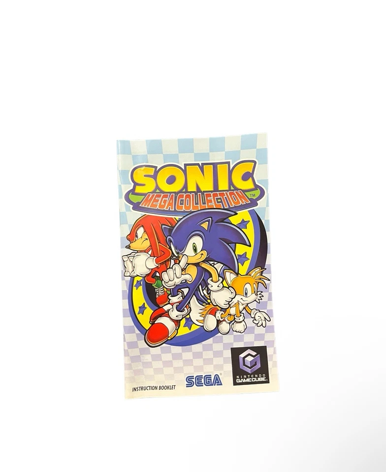 Sonic Mega Collection Nintendo GameCube 2002 Manual Incluido SIN PROBAR Foto 4 de 4